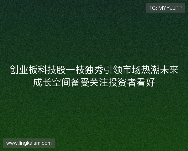 创业板科技股一枝独秀引领市场热潮未来成长空间备受关注投资者看好 创业板科技股一枝独秀引领市场热潮未来成长空间备受关注投资者看好